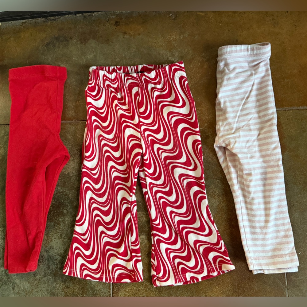 3 pair bundle of 12-18M pants and leggings